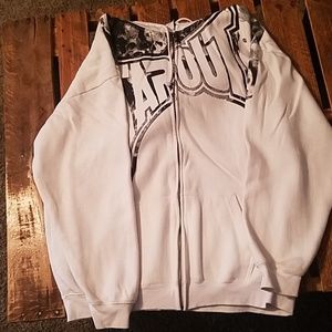 Tapout Zip Up Hoodie - Size XL